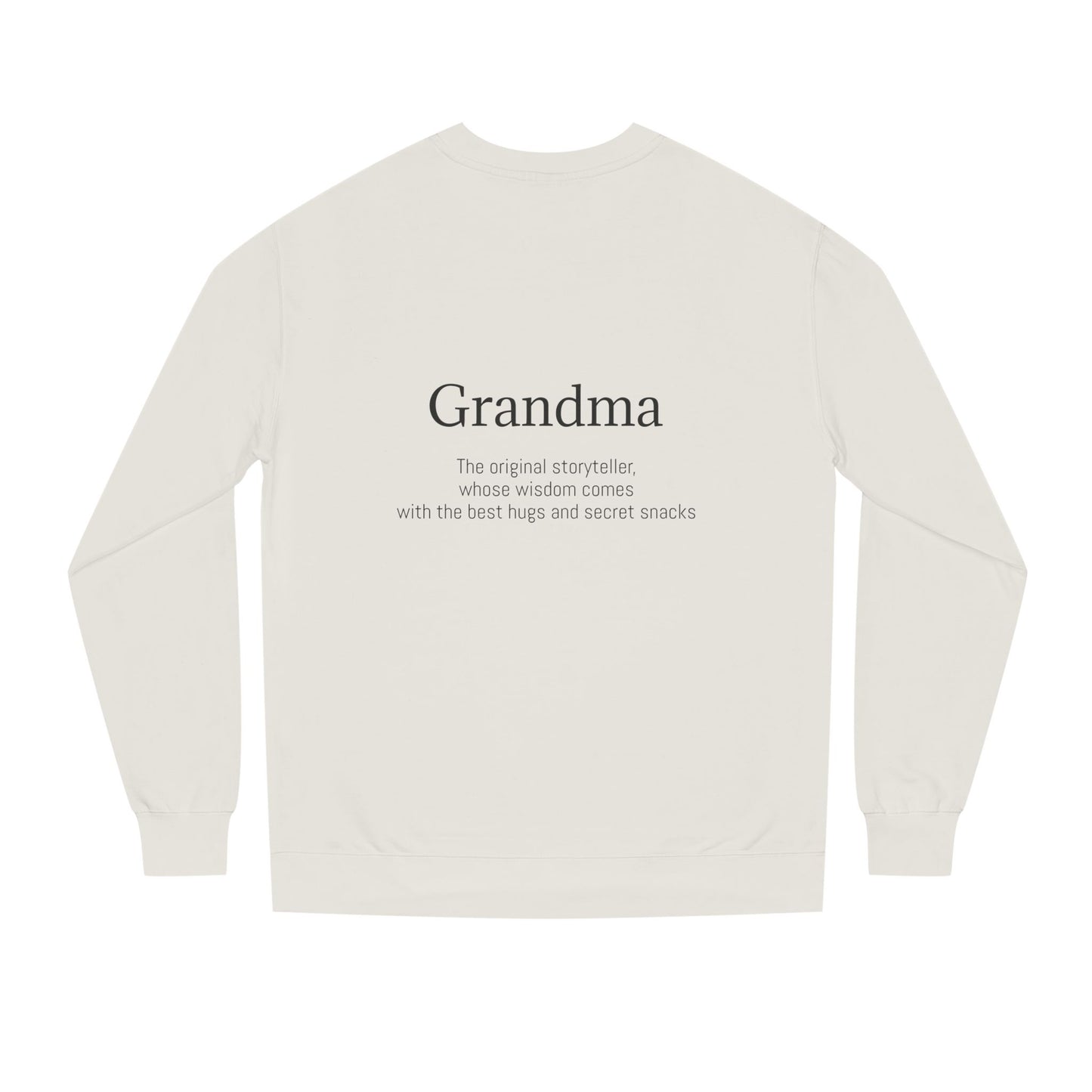 K-Hangeul Grandma Crewneck Sweatshirt — seoul_house Hand-lettered