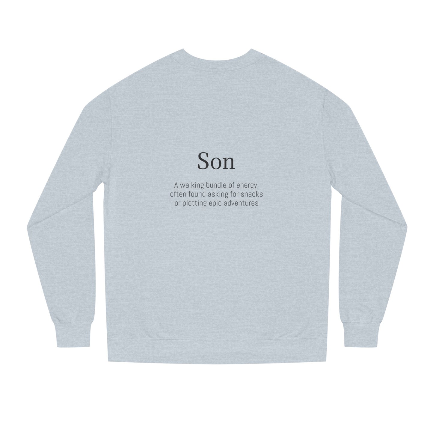 K-Hangeul Son Crewneck Sweatshirt — seoul_house Hand-lettered