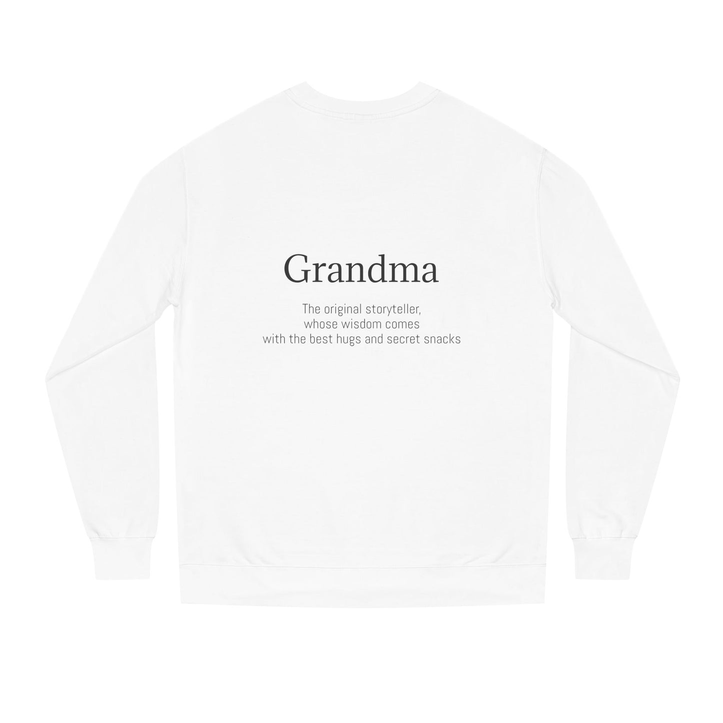 K-Hangeul Grandma Crewneck Sweatshirt — seoul_house Hand-lettered