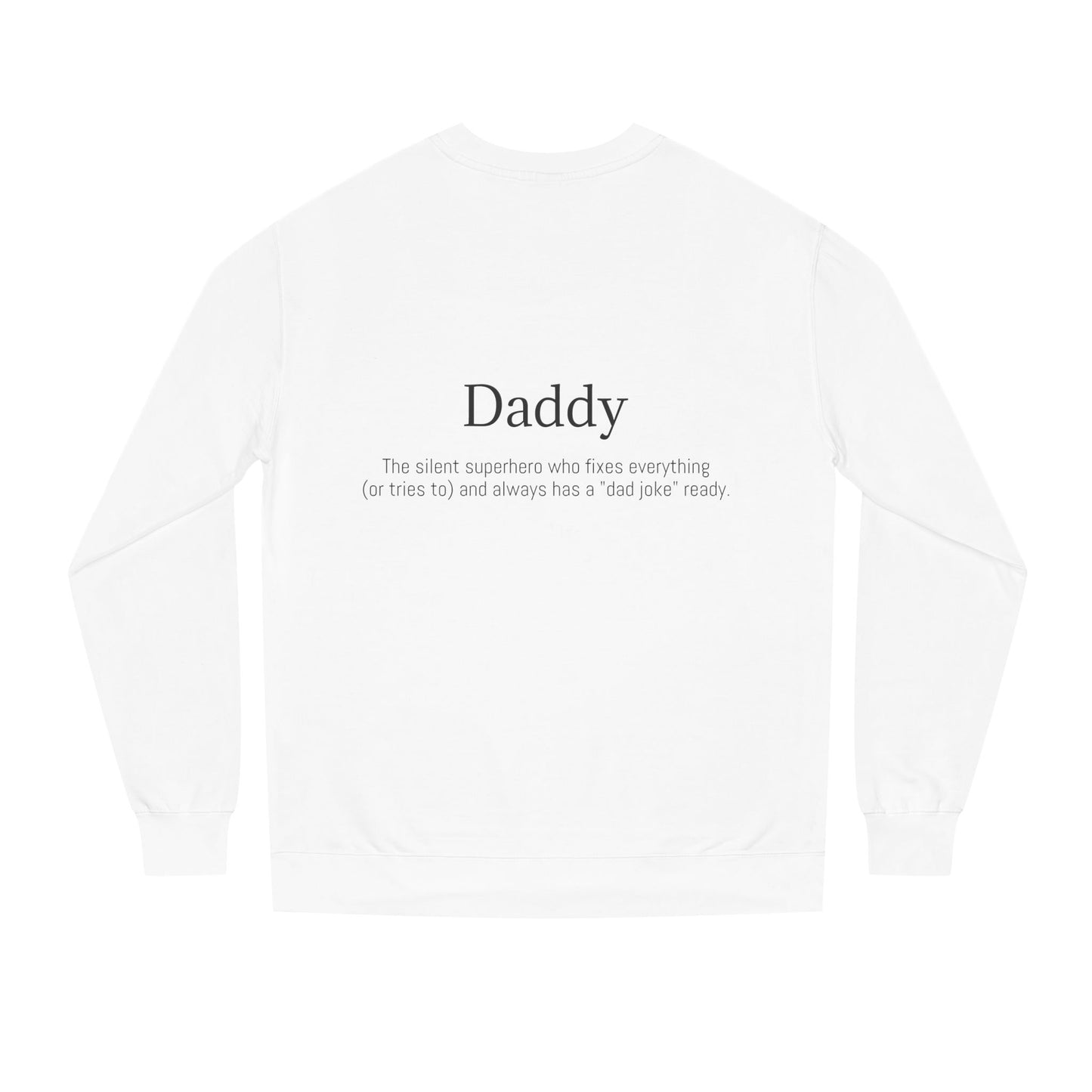 K-Hangeul Daddy Crewneck Sweatshirt — seoul_house Hand-lettered