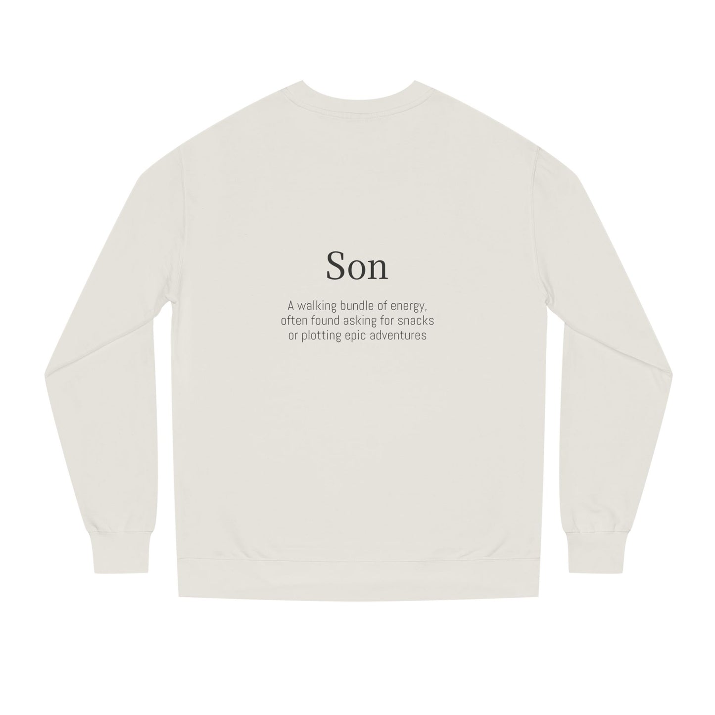 K-Hangeul Son Crewneck Sweatshirt — seoul_house Hand-lettered
