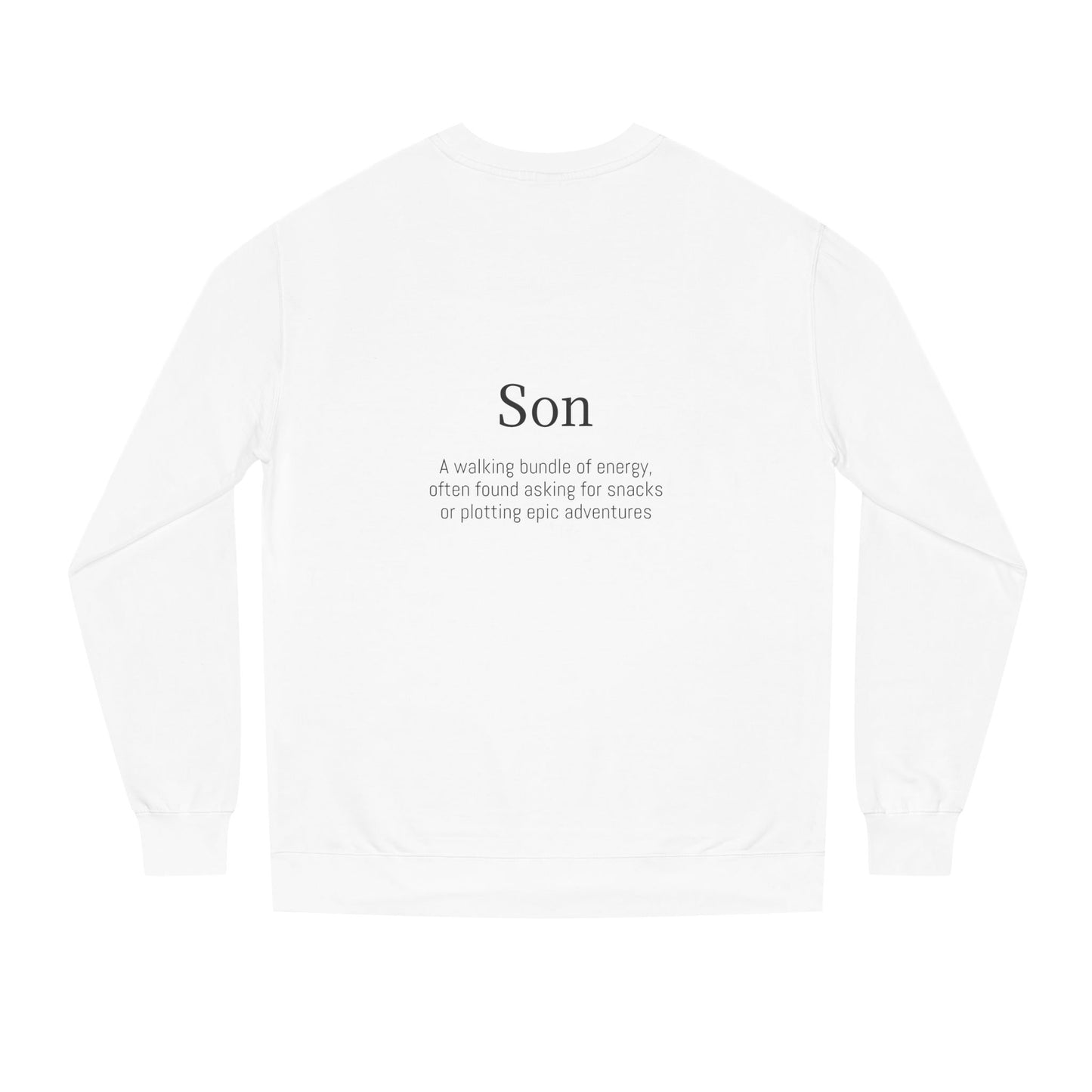 K-Hangeul Son Crewneck Sweatshirt — seoul_house Hand-lettered