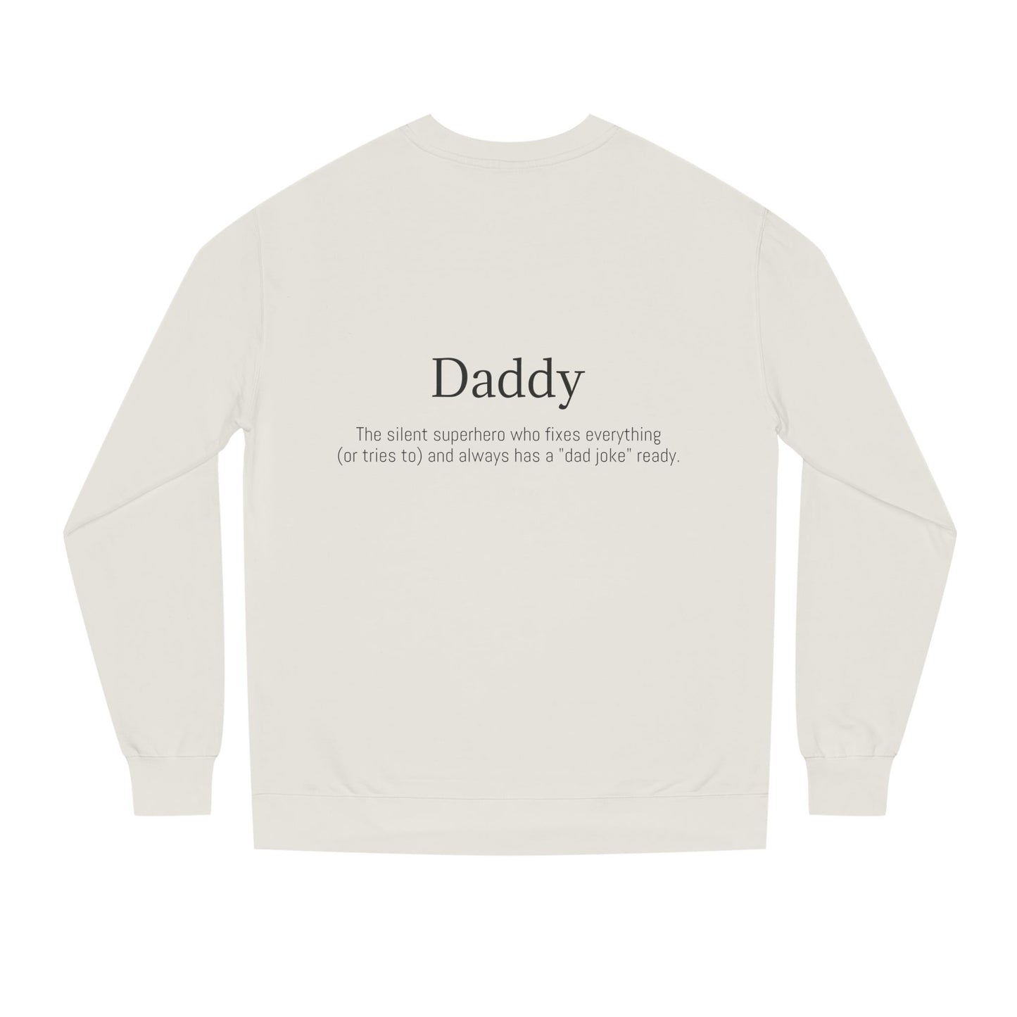 K-Hangeul Daddy Crewneck Sweatshirt — seoul_house Hand-lettered